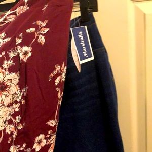 Capris Time and True, Sz XL, denim